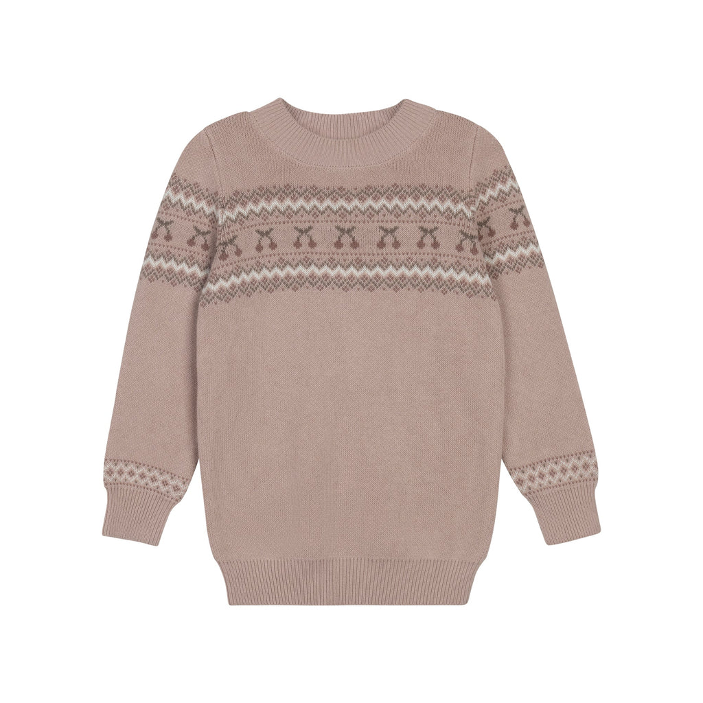 Pull pour fille – Mauve