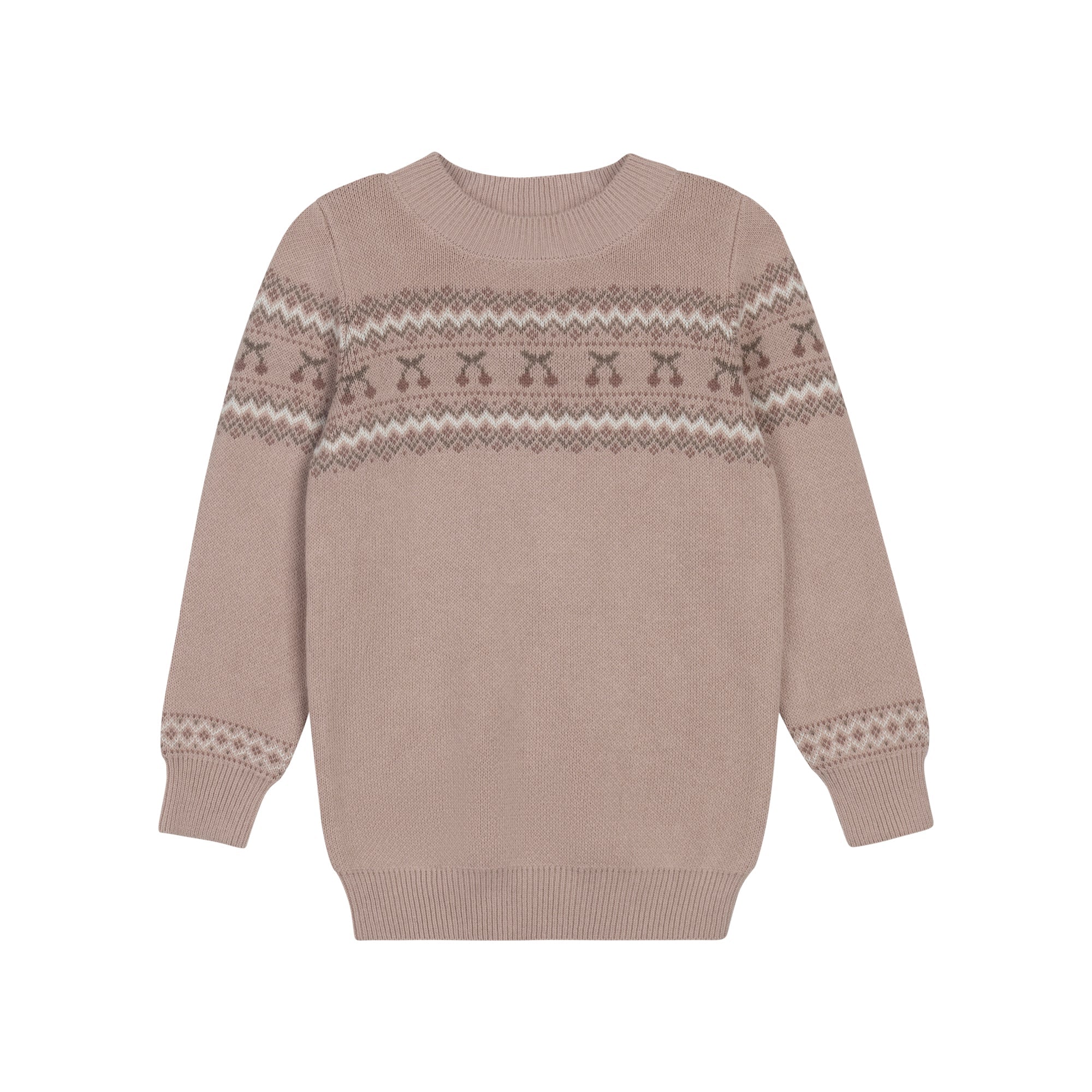 Pull pour fille – Mauve