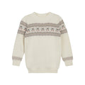 Pull-over pour fille – Ivoire mauve