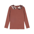 T-shirt fille – Rose – Écossais