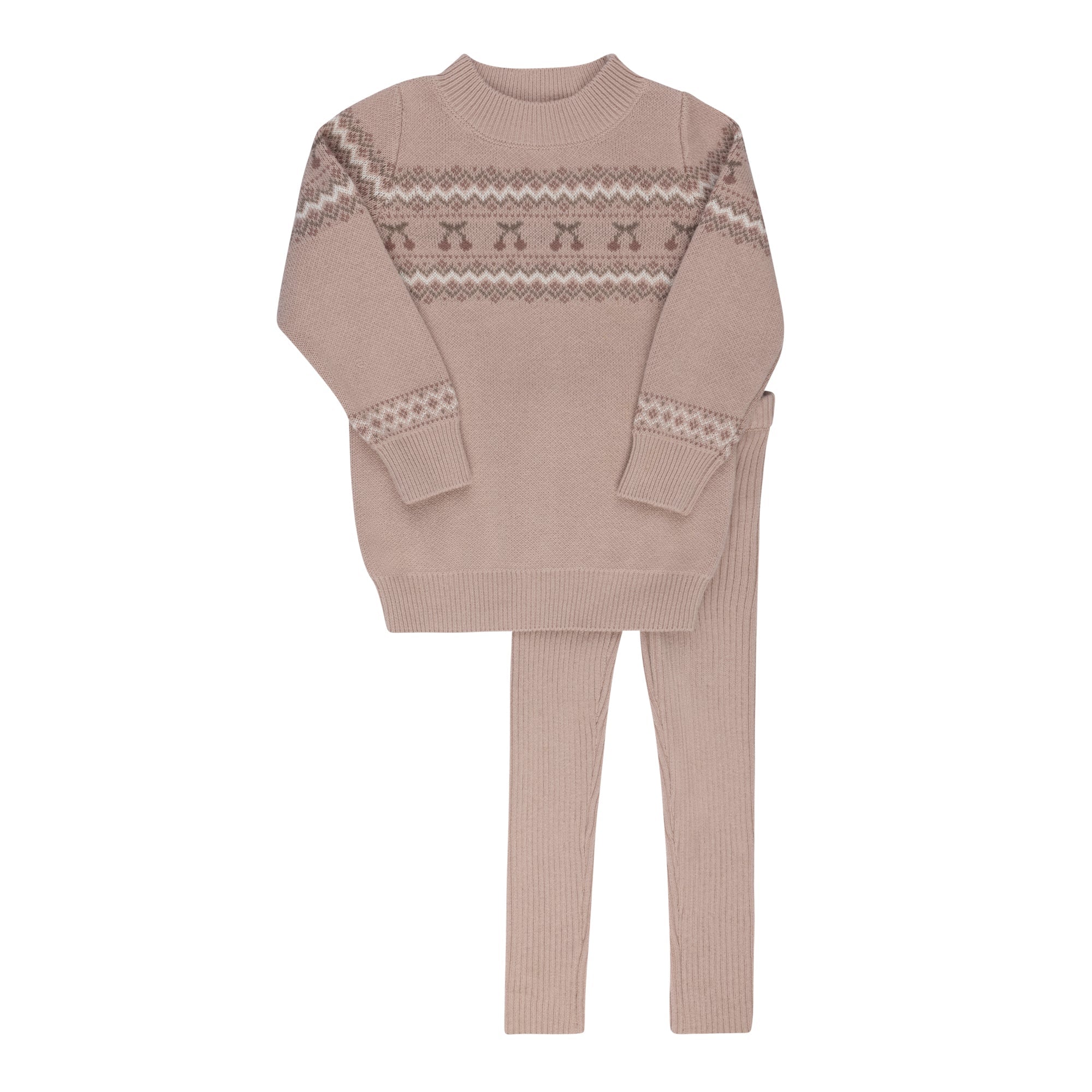 Ensemble 2 pièces pour petites filles – Mauve