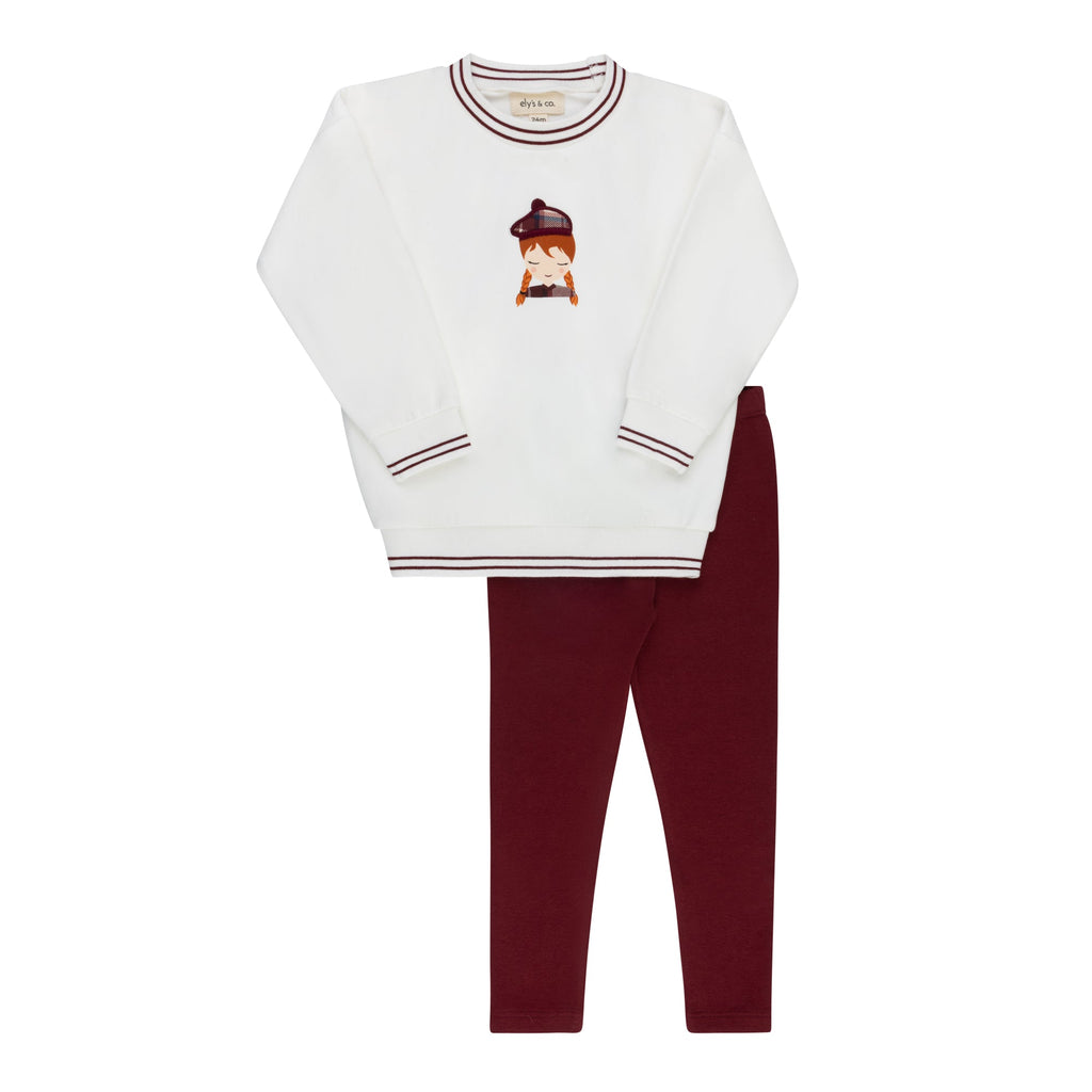 Ensemble 2 Pièces Fille – Rose Ivoire