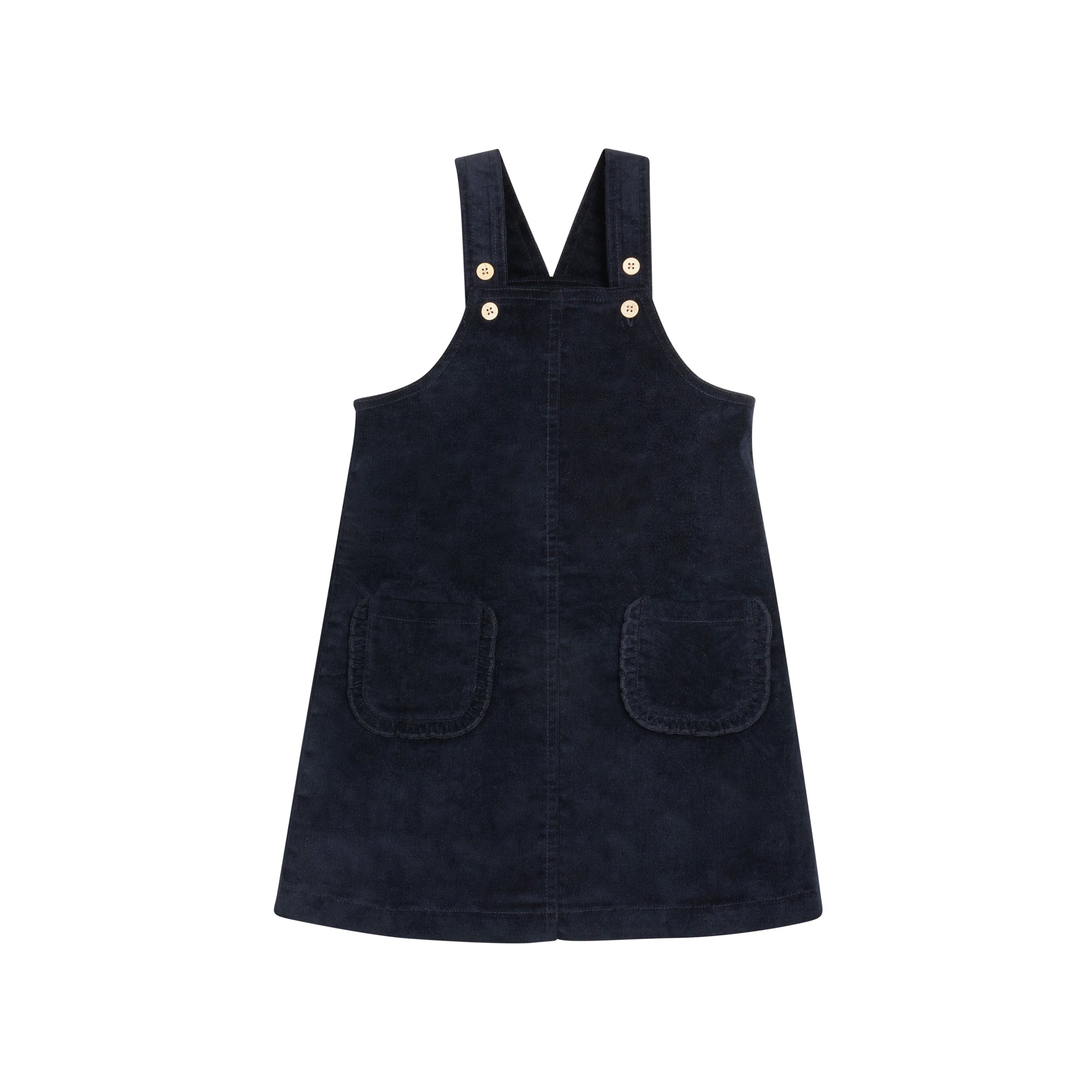 Pull fille – Bleu – Pois floraux