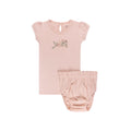 Ensemble Haut et Bloomer en Coton à Imprimé Floral