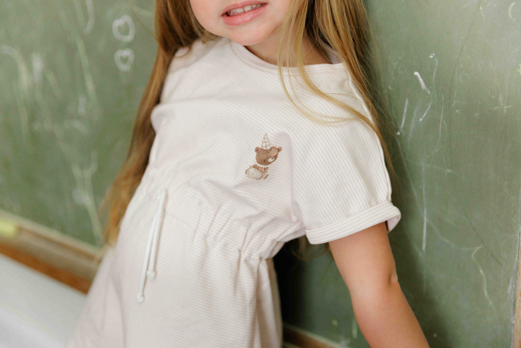 Robe Ourson en Molleton Bio – Manches 3/4