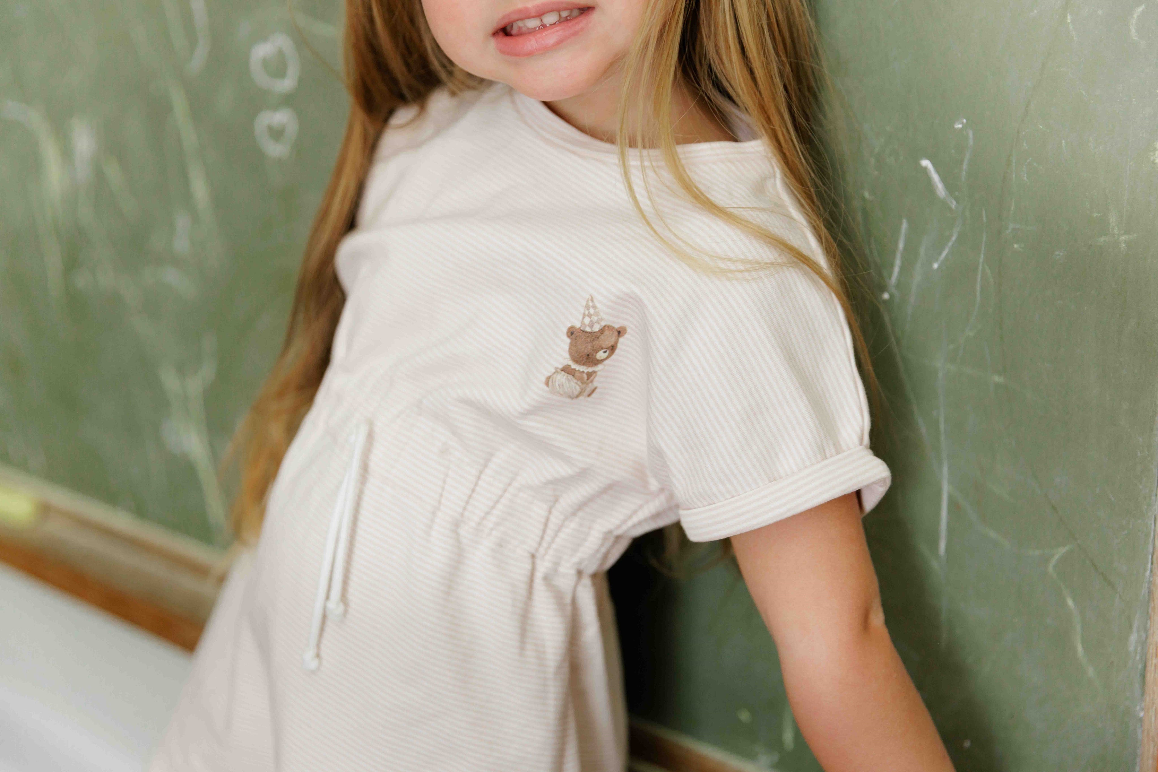 Robe Ourson en Molleton Bio – Manches 3/4