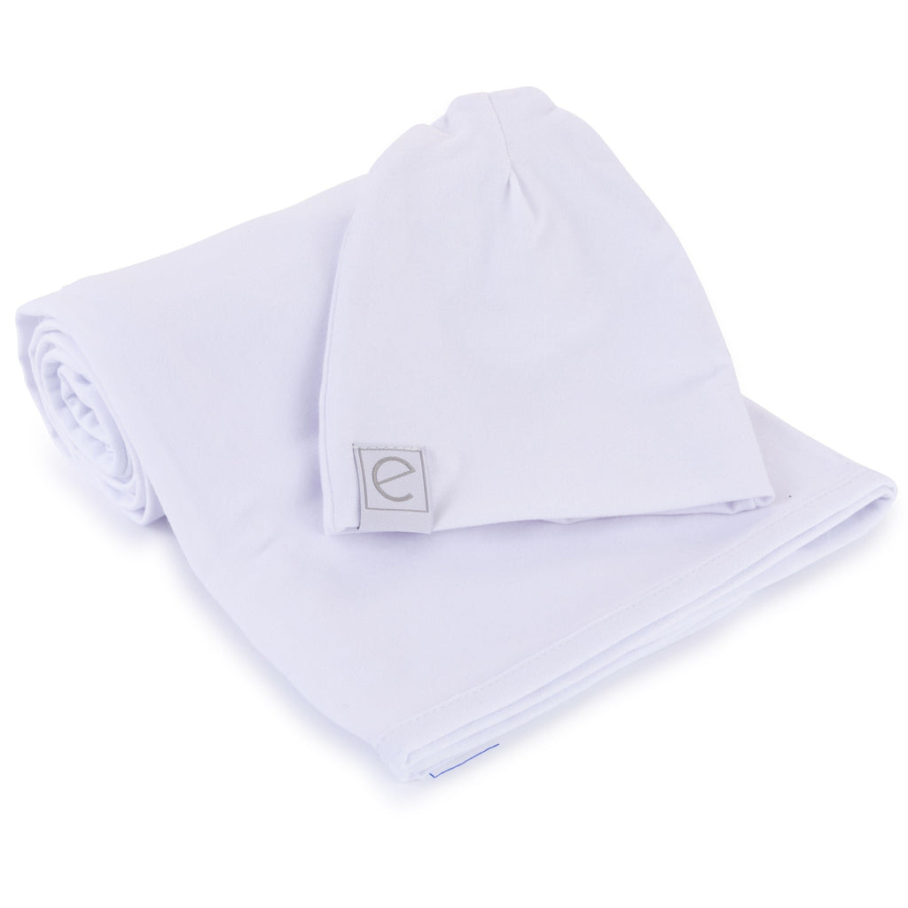Bonnet en jersey de coton - Blanc