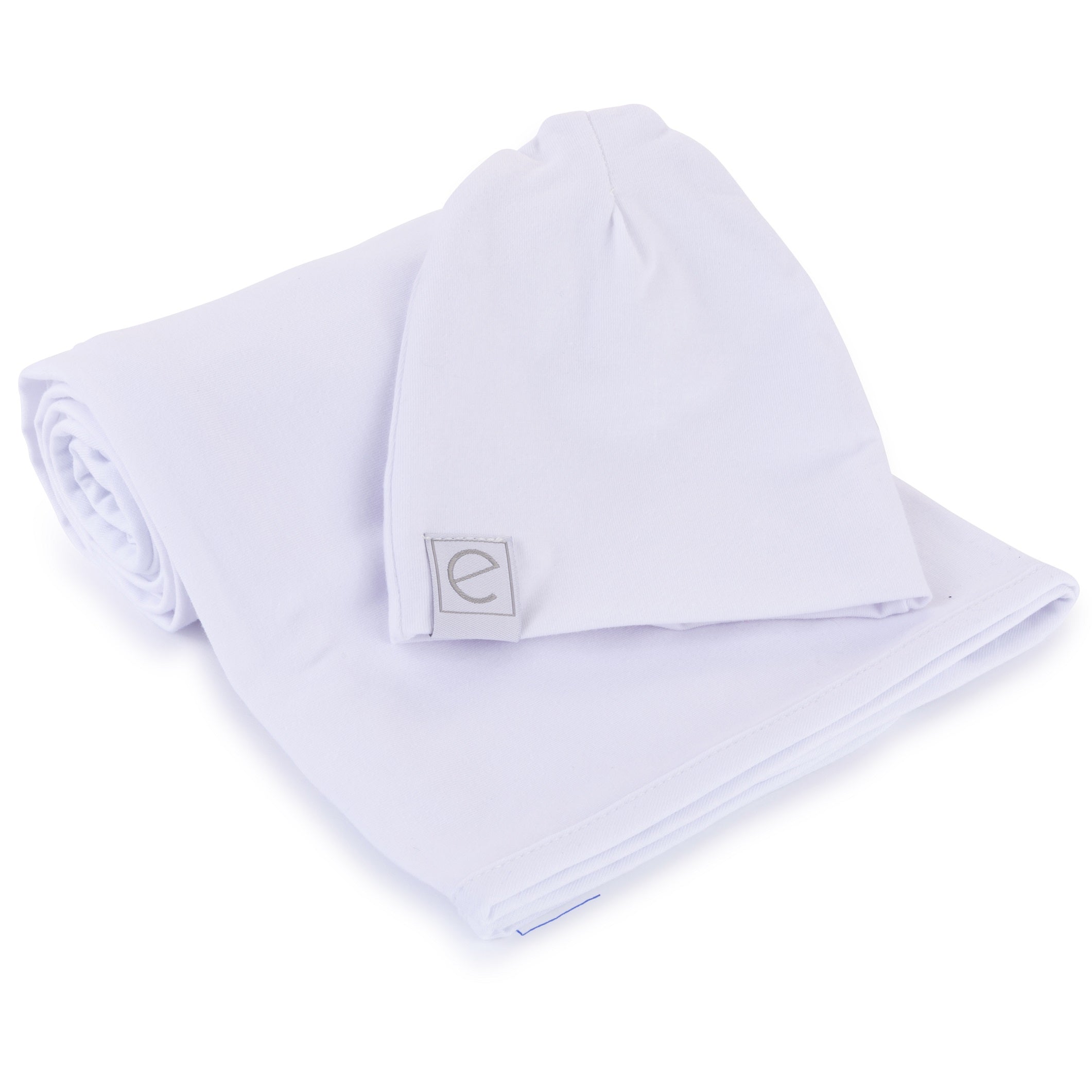 Bonnet en jersey de coton - Blanc