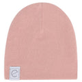 Bonnets en jersey de coton - Vieux rose