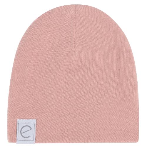 Bonnets en jersey de coton - Vieux rose