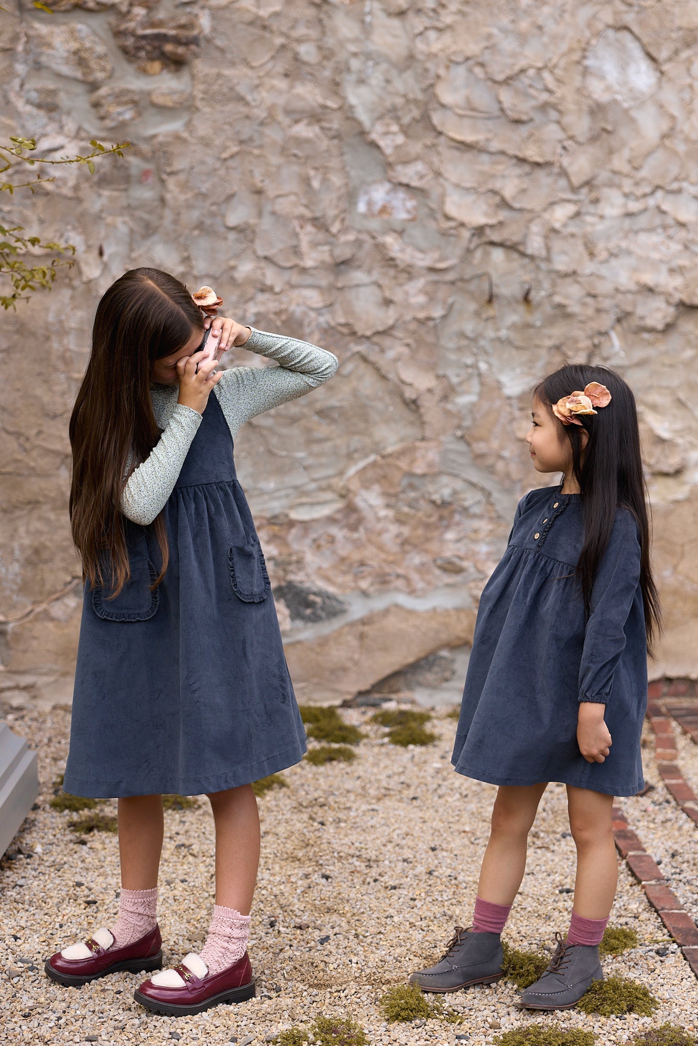 Robe Fille – Bleu